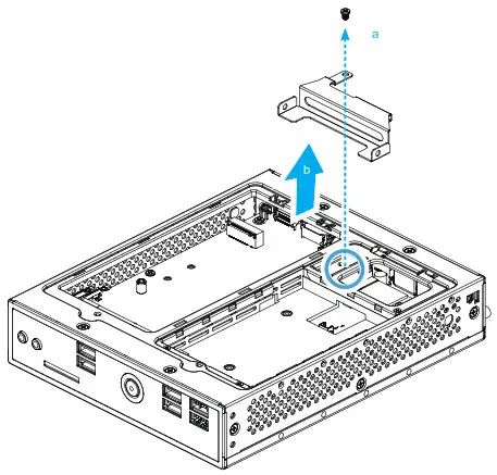 Shuttle DS20U Series Celeron 5205U Barebone - Begin Installation 2
