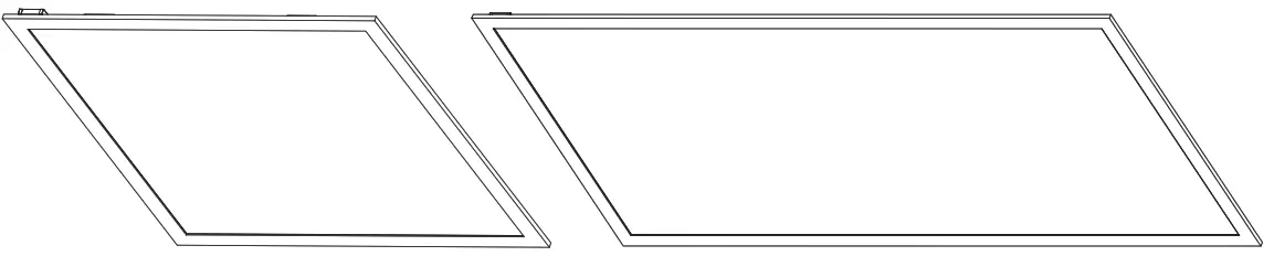 SUNLITE 85498-SU 50W Backlit LED Flat Ceiling Panel Light - 1