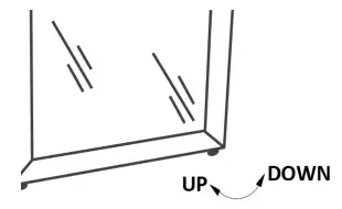 LEVELING THE APPLIANCE