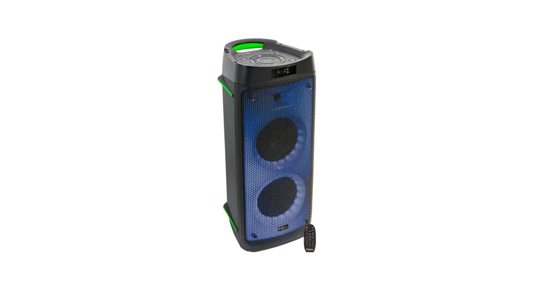Ibiza Active, Portable Party Box With Dual Woofer User Manual