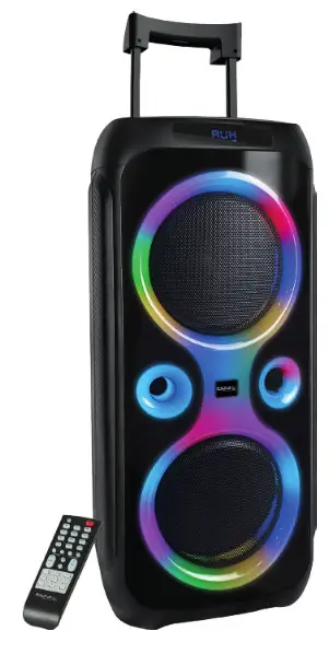 ibiza Active, Portable Party Box with Dual Woofer