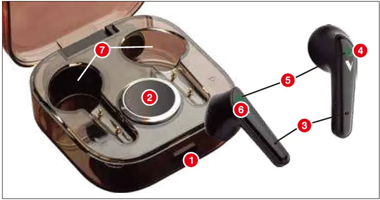 the Voice VDUO-6-2067 True Wireless Earbuds 04