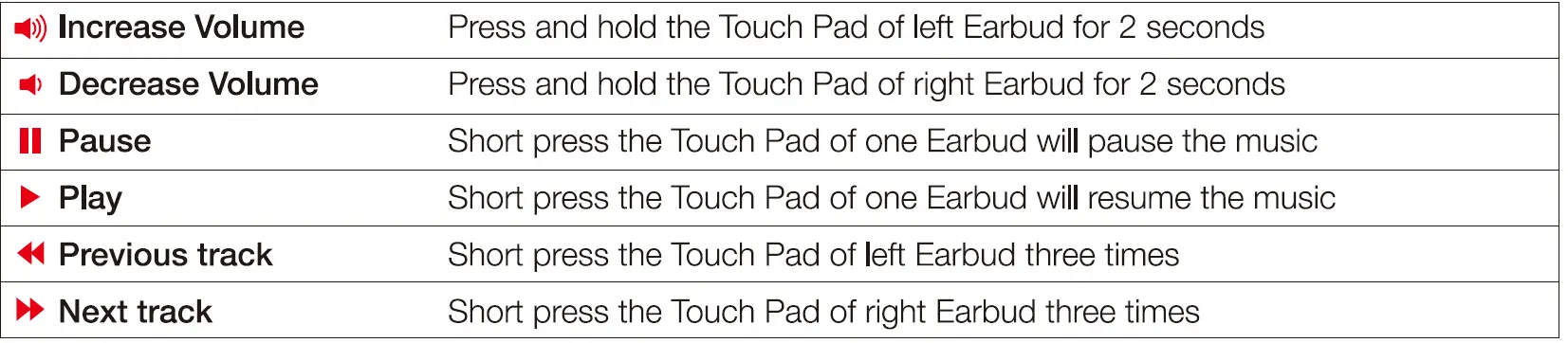 the Voice VDUO-6-2067 True Wireless Earbuds 10