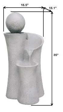 XBrand-4349190-Sphere-Cascading-Fountain-fig-14