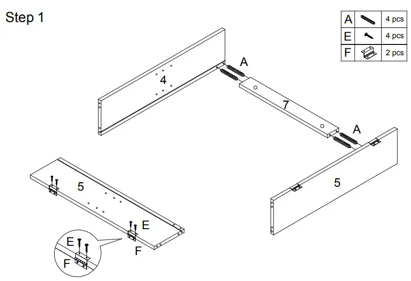 GYMAX GYM05288 Wall Mirror Cabinet - Step 1