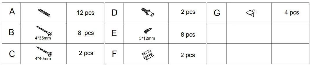 GYMAX GYM05288 Wall Mirror Cabinet - Table