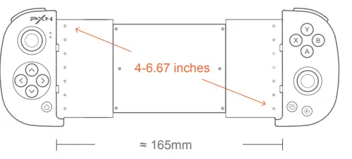 PXN P30 Pro Mobile Gaming Controller - 2