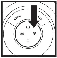Shark RV2000WDBRN VACMOP Wet Dry Robot Floor Cleaner - BUTTONS AND INDICATOR LIGHTS 7