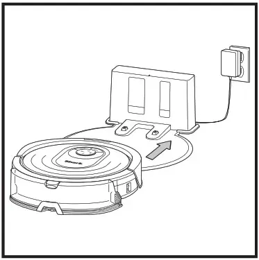 Shark RV2000WDBRN VACMOP Wet Dry Robot Floor Cleaner - CHARGING 2