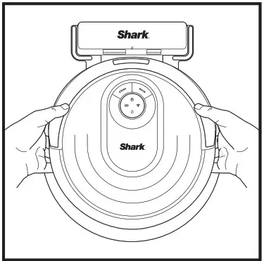 Shark RV2000WDBRN VACMOP Wet Dry Robot Floor Cleaner - CHARGING 3