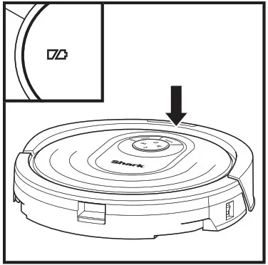 Shark RV2000WDBRN VACMOP Wet Dry Robot Floor Cleaner - CHARGING 4