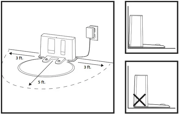 Shark RV2000WDBRN VACMOP Wet Dry Robot Floor Cleaner - DOCK SETUP