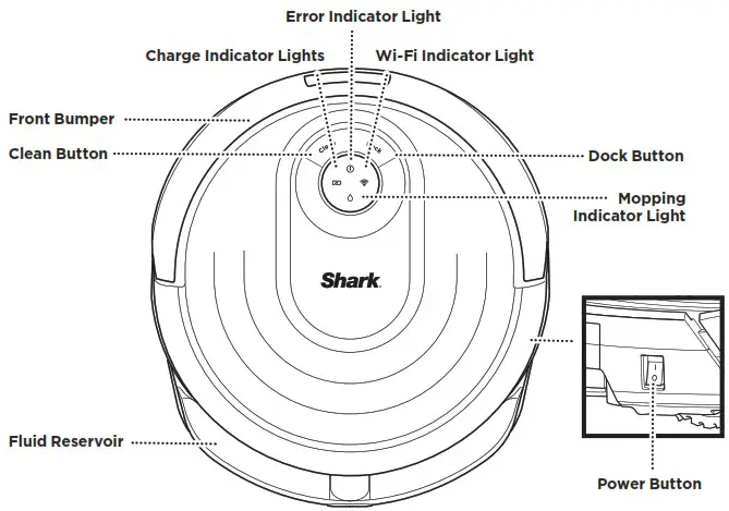 Shark RV2000WDBRN VACMOP Wet Dry Robot Floor Cleaner - GETTING TO KNOW 1
