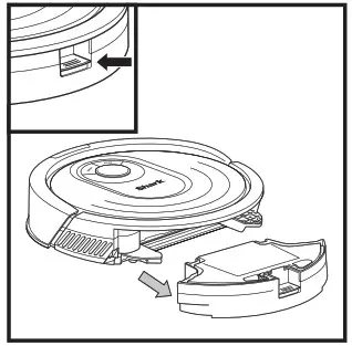Shark RV2000WDBRN VACMOP Wet Dry Robot Floor Cleaner - MAINTENANCE 9