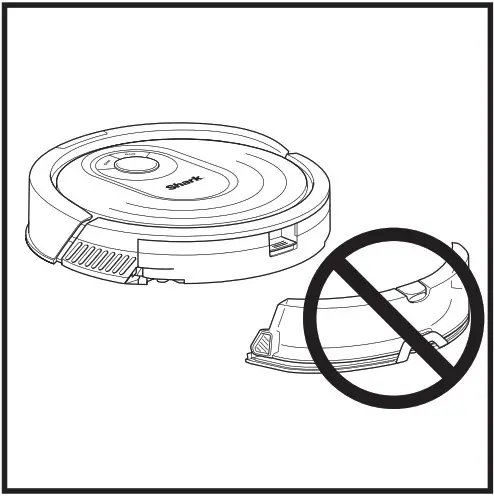 Shark RV2000WDBRN VACMOP Wet Dry Robot Floor Cleaner - USING THE SHARK 5