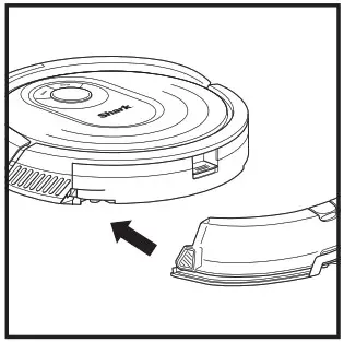 Shark RV2000WDBRN VACMOP Wet Dry Robot Floor Cleaner - USING THE SHARK 8