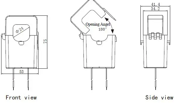 YHDC-SCT024TSL-24mm-Diameter-Split-Core-Current-Transformer-8