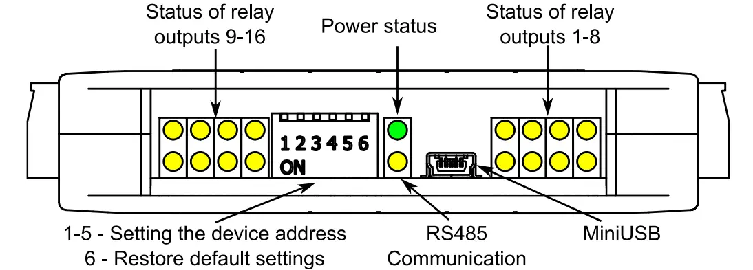 iSMACONTROLLI-SFAR-S-16RO-Modbus-Input-And-Output-Module-FIG-1