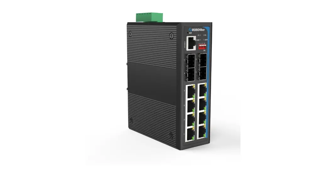 Robofiber Hgw-804 Series Managed Switches Gigabit Ethernet (poe Included) User Manual