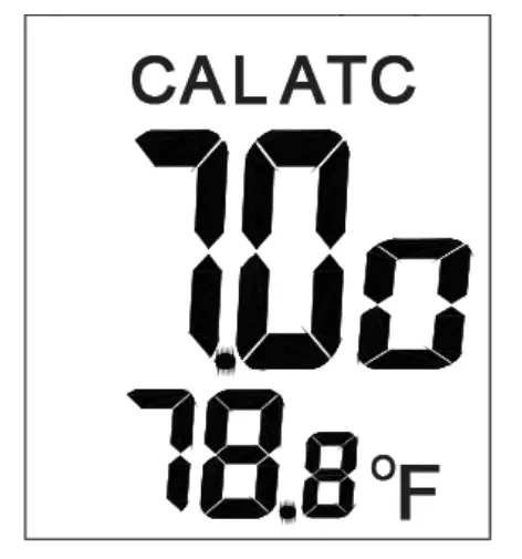 Automatic Temperature Compensation (Atc) & Temp. Unit Setting