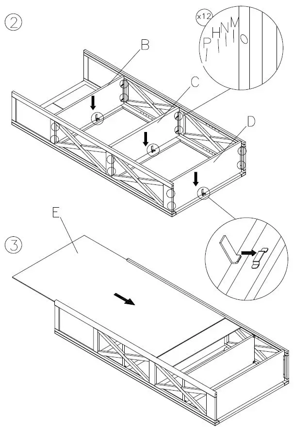 ASHLEY-H736-17-Furniture-Tyler-Creek-Large-Bookcase-3