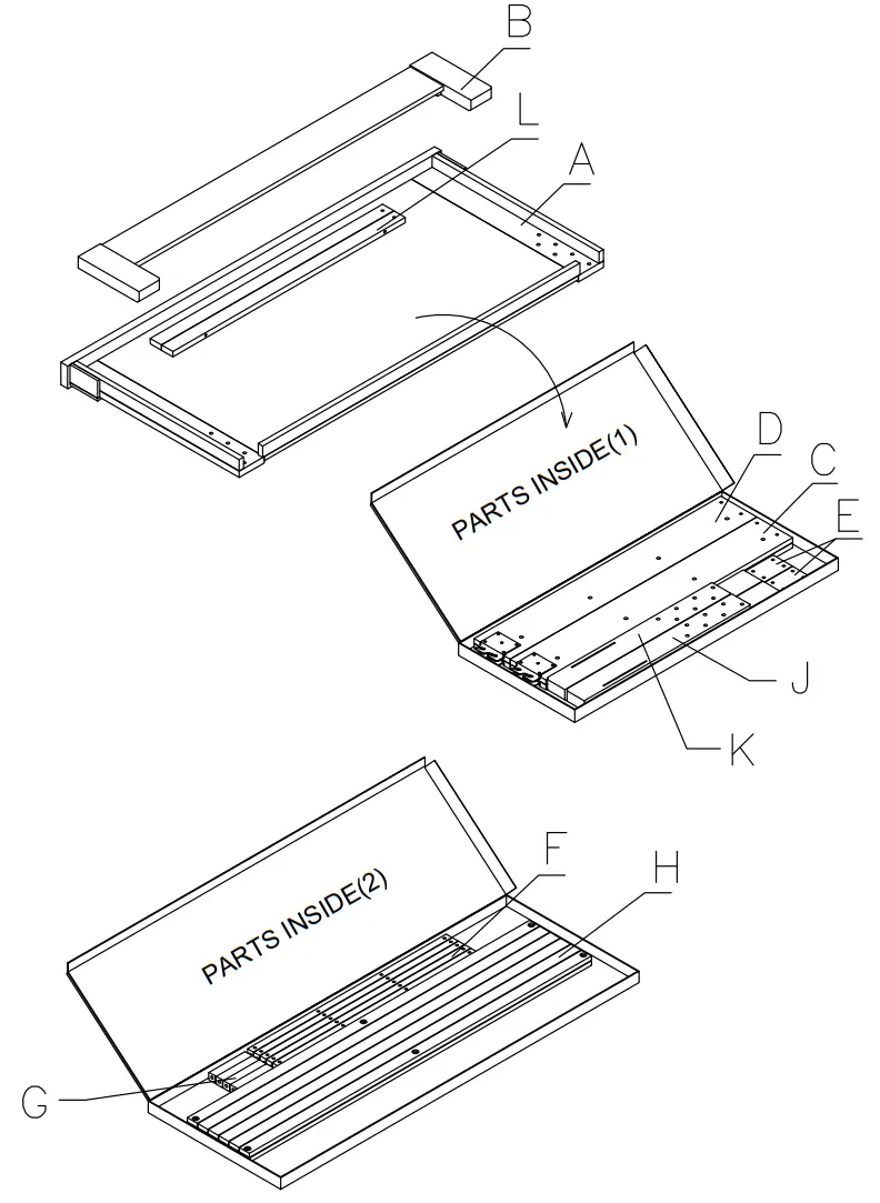 ASHLEY B434 81 Hollentown Queen Panel Bed - FIG2