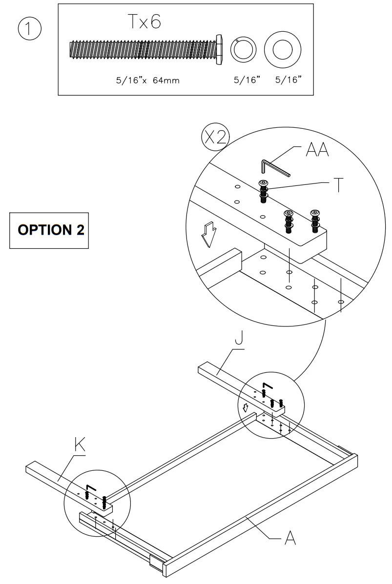 ASHLEY B434 81 Hollentown Queen Panel Bed - FIG4