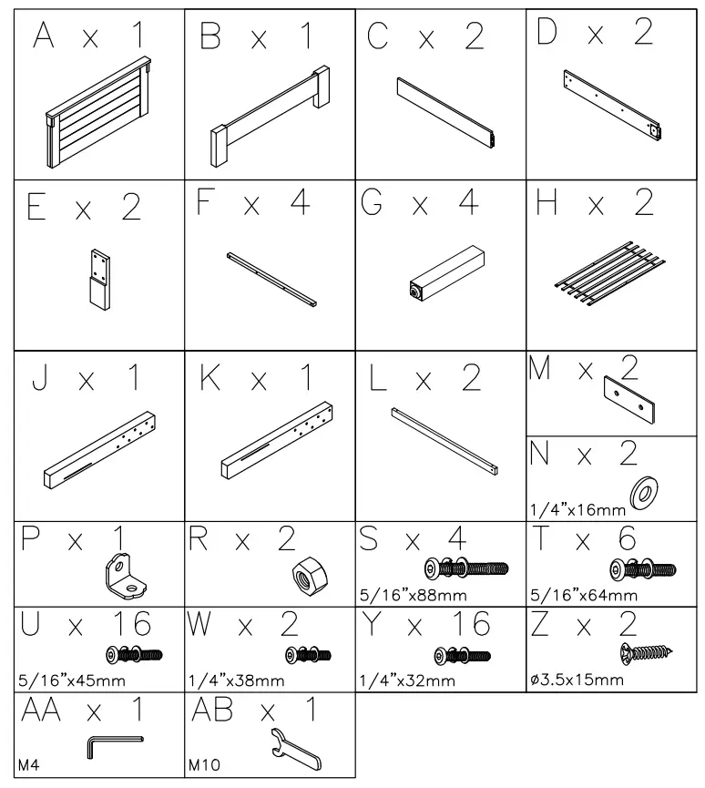 ASHLEY B434 81 Hollentown Queen Panel Bed