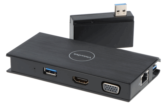 VisionTek 901200 VT100 Dual Display Universal USB 3.0 Docking Station - fig