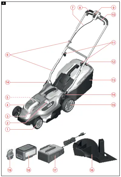 KARCHER-LMO-18-36-Battery-Set-for-Cordless-Lawn-Mower-fig-1