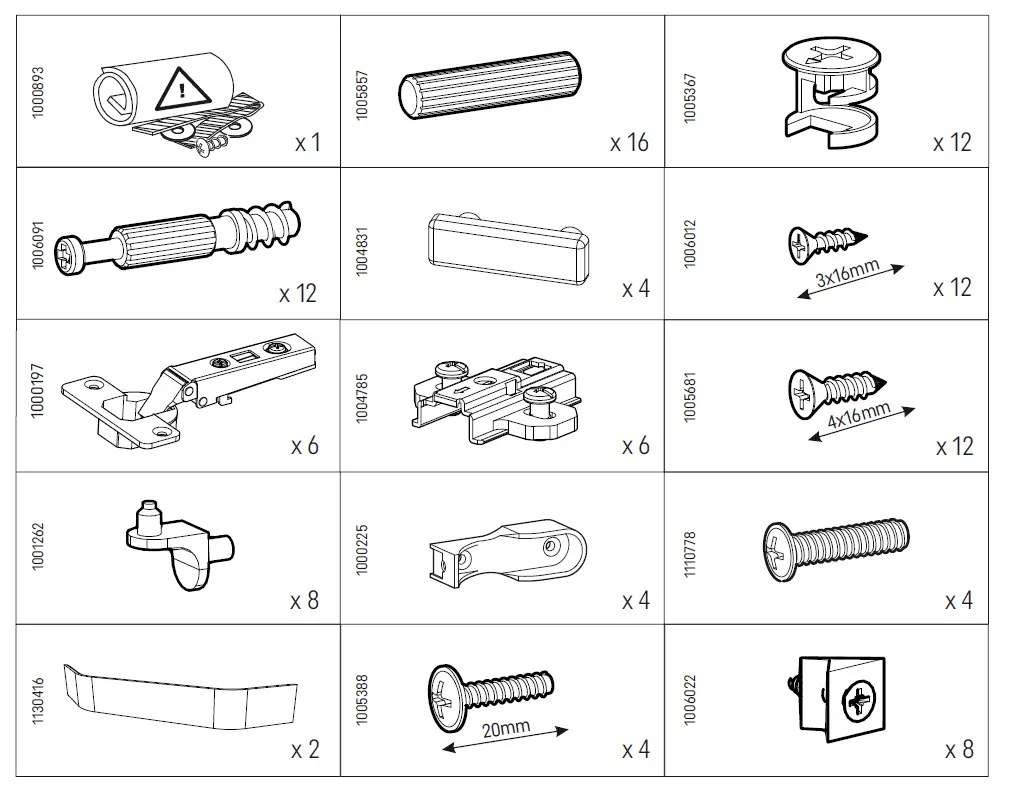 CuddleCo Enzo Door 2 Double Wardrobe 2