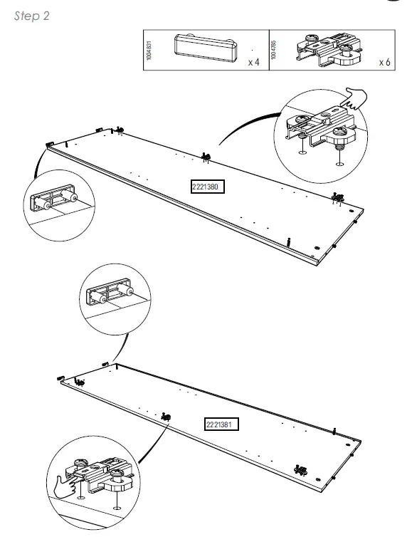 CuddleCo Enzo Door 2 Double Wardrobe 4