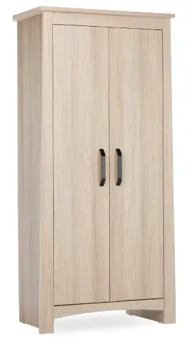 CuddleCo Enzo Door 2 Double Wardrobe