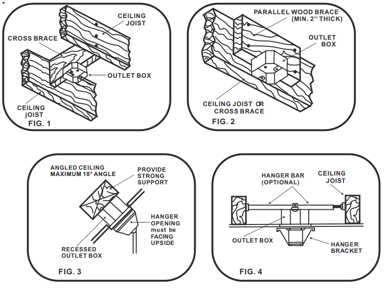 minkaAire F833-WH Kewl Ceiling Fan - fig 1