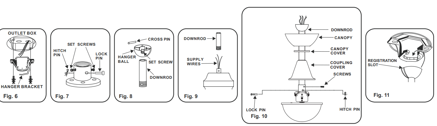 minkaAire F833-WH Kewl Ceiling Fan - fig 3