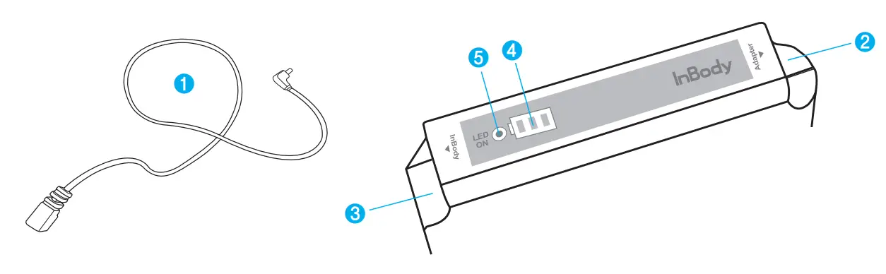 InBody S10 Body Water Analyzer-Components1