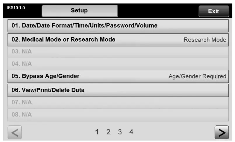 InBody S10 Body Water Analyzer-Setup