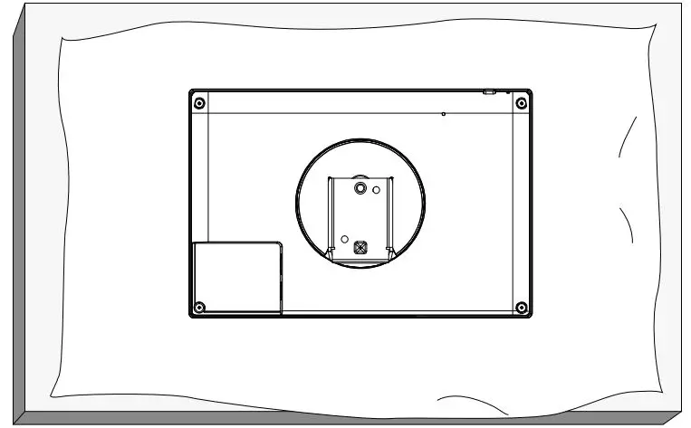 VICTORY U326688PF ePaper Display - Mounting on a Wall