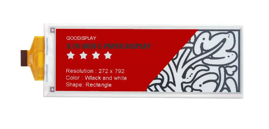 Victory U326688pf Epaper Display User Manual