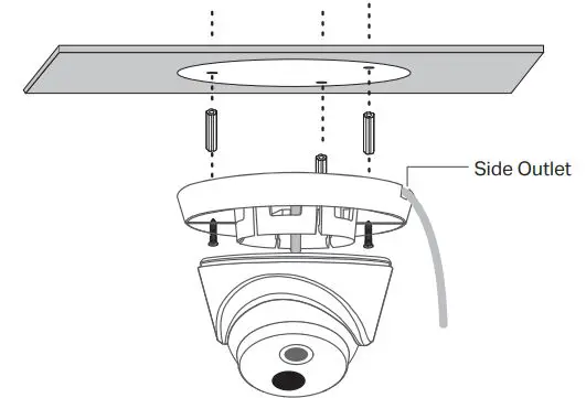 tp-link C400HP VIGI 3MP Turret Network Camera User Guide - Secure the Camera
