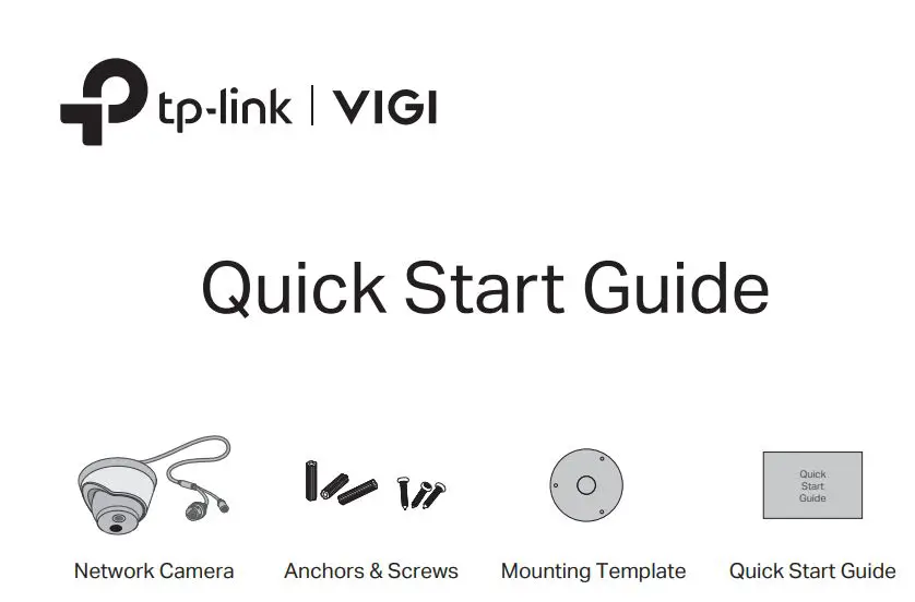 tp-link C400HP VIGI 3MP Turret Network Camera User Guide