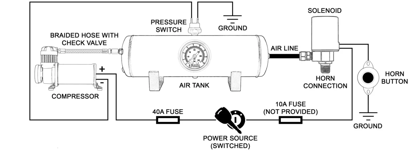VIXEN-HORNS-VXO4830AB-1264B-Single-Trumpet-Train-Air-Horn-FIG-5