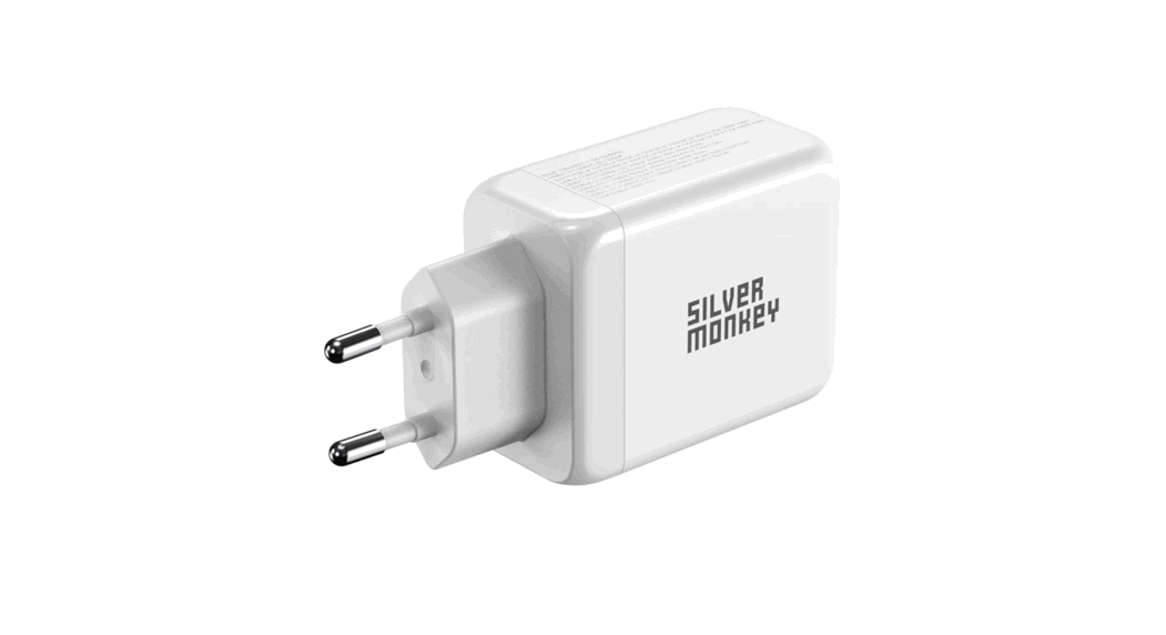 Silver Monkey Qc-gan65 Charger Gan User Manual