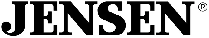 JENSEN CAR910 Multimedia Receiver with Android Auto and CarPlay featuring a digital TFT Display - logo