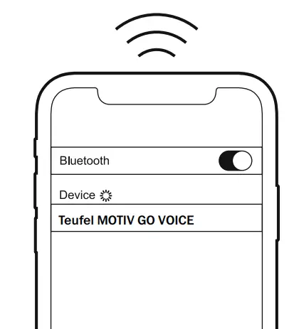 Teufel MOTIV GO VOICE WiFi Speaker - device list