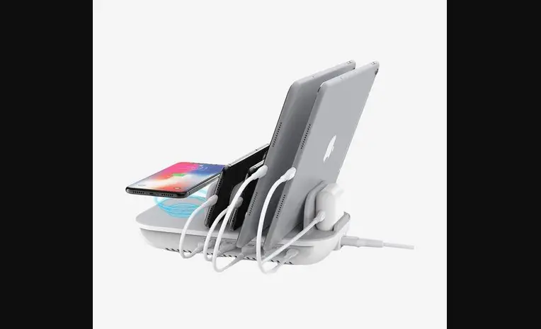 Soopii Wiv6pro 60w 5 Ports And Qi Wireless Charging Station User Manual Soopii Wiv6pro 60w 5 Ports And Qi Wireless Charging Station User Manual