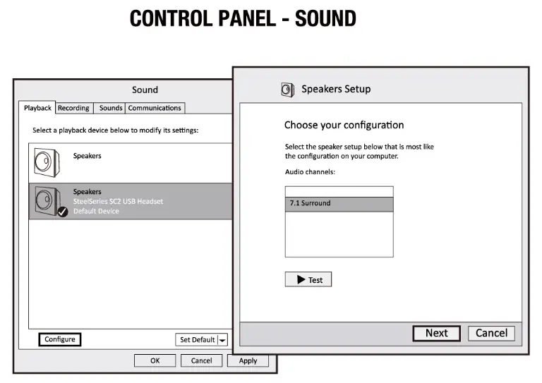 SteelSeries Siberia Elite.p - WINDOWS AUDIO SETTING FOR DOLBY