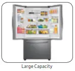 SAMSUNG 5021 Series Refrigerator - Large Capacity