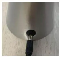 anko 42930716 Twister Lamp Instruction Manual - Insert the USB cable (Included) into the DC hole