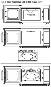 Spectrum EMW-1800AT Heavy Duty-remove and install